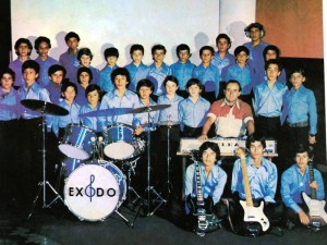 Grupo Éxodo en 1978.