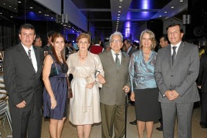 Sergio Marín, Laura Rey, Luz Marina de Marín, Alfonso Marín, Nora Loza de Marín y Rafael Marín.