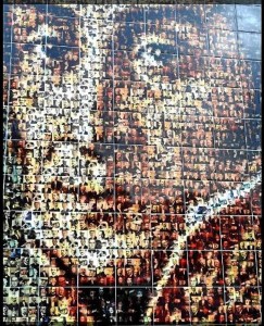 Obra ‘Bolívar en Mosaico’.