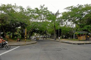 La carrera 35A divide al parque San Pío