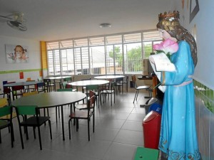 Desde preescolar el colegio infunde sus valores cristianos que lo caracterizan.