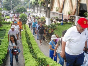 La primera 'Caminata Cultural' fue el sábado 7 de febrero.