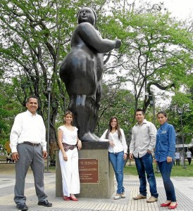 Estos son los ediles de la Comuna 12: Daniel Ramírez, Alid Angarita, Karim Villamizar, Alexander Peña y Diana Henríquez.