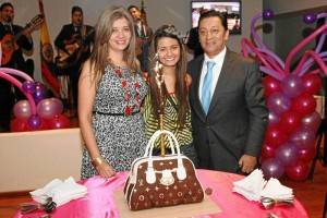 Glenys Pedraza, Paula Gonzales Pedraza y Luis Francisco Bohórquez.