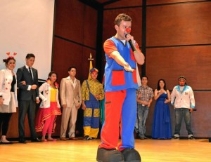 El Doctor Chocolate estará brindando alegría a los niños del Hospital Universitario de Santander.