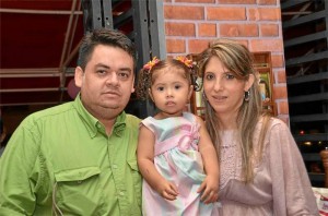 Oscar Javier Grandas Ardila, Isabella Grandas Serrano y Deisy Lorena Serrano Acevedo.