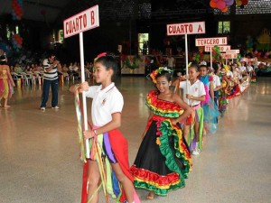 El sábado se celebró la jornada de desfile por cursos. 