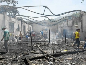 Más de 200 familias quedaron sin techo y sin medios de subsistencia luego de la tragedia.