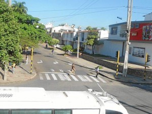 Calle de colegio San Pedrito, Día Sin Carro