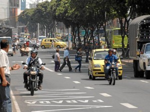 Carrera 27 un día entre semana en horario laboral