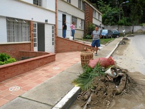 Hacia el miércoles la quebrada volvió a su cauce normal.