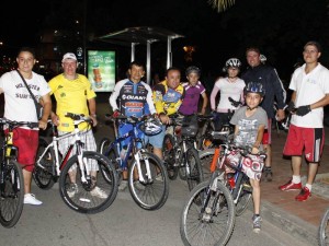 Se llevará a cabo el tercer Ciclopaseo Nocturno por Bucaramanga