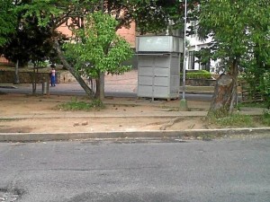 “Totalmente acabado y el gran daño ecológico en este parque”.