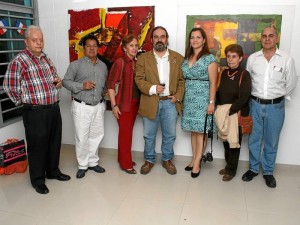 José Alberto Becerra, Jesús Aldana, Isabel Prince, Néstor Rueda Castellano, Leidy Jaramillo, Amalia Tamayo y Daniel Rueda Serrano.