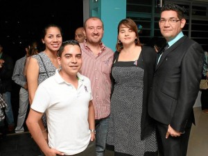 Iván Darío Vargas González, Kelly Cuisman, Fabio Sarmiento, Eliseth Jaramillo y Ciro Caballero.
