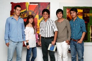 Julián Andrés Ballén, Silvia Angélica Ballén, Carlos Gandi Tarazona, Diego Fernando Rincón y Sebastián Patiño.