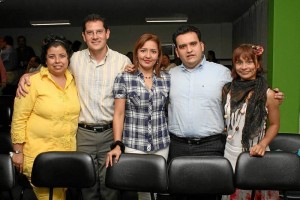 Jaqueline Andrea Caballero, Henry Herrera Jaimes, Sonia Cristi-na Ariza, Leonardo Tarazona y Laura Serrano.