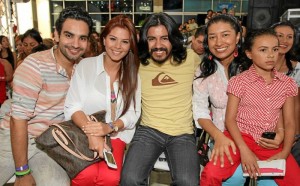 Julián Díaz, Andrea Niño, Frank Bayona y Catalina Castro.