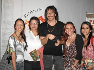 María Alejandra Plata, Silvia Suárez, Mario Serrano, Bibiana Rojas y María Cristina Plata. (Foto Nelson Díaz )