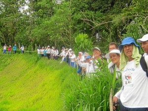 Las caminatas se realizan en zonas aledañas a Floridablanca, Bucaramanga y Piedecuesta.