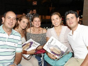 Carlos Gast, Liliana Plata, Anayibe Solano y Ángela Cabanzo.