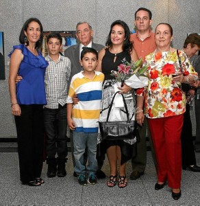 Adriana Gavassa, Andrés Padilla, Edmundo Gavassa, Daniel Padilla, Ana Milena Gavassa, Jovany Gavassa y Ema de Gavassa.