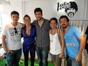 José Uribe, Milena Álvarez, Jhon Díaz, Zayda Barragán y Marcos Castillo.