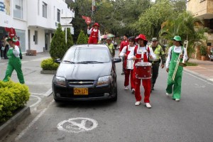 Así se cumplió una jornada mas de la campaña de cultura ciudadana. (Fotos Nelson Díaz).