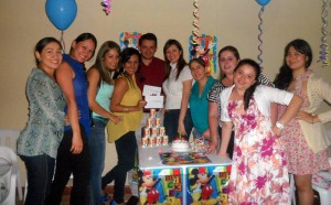 Angélica Serrano, Mónica Arias, Angélica Pedraza, Elena Laguado, Marlon Delgado, Lady Lizcano, Edna Díaz, Maris Rodríguez, Diana Pinto y Yolanda Vásquez.