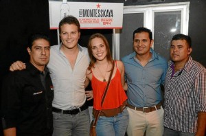 Javier Alonso, Gusi, María Alejandra Monsalve, Beto y Ronnald Rincón.