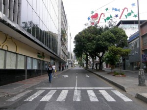 El Centro volvió a ser de los peatones