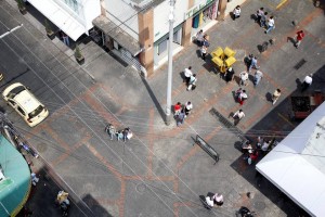 El Centro volvió a ser de los peatones