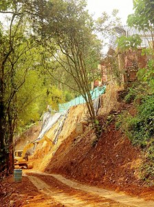 Las obras se iniciaron hace 8 meses en La Floresta.