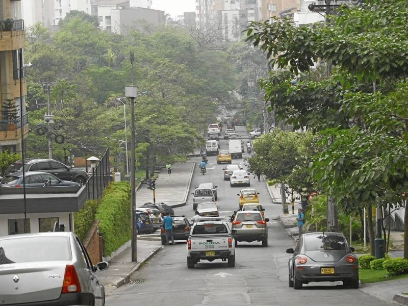 Desde este punto, en la carrera 36, se iniciaría la ampliación de la calle 45, en caso de ser aprobado el estudio del proyecto.