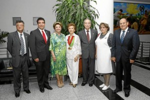 Fabio Betancourt, Guido Gamba, Judith Carvajal, Rosmira de campos, Luis Alfonso Hoyos, Rosa Mary Pineda y Jairo Jaimes Yáñez.