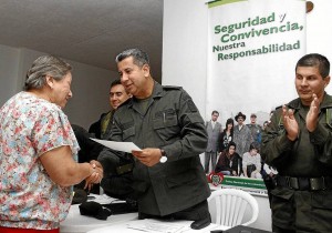 El General Yesid Vásquez, Comandante de la Región 5 de Policía estuvo en la ceremonia.