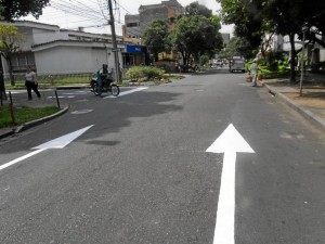 La carrera 31 quedó en sentido norte – sur únicamente desde el pasado miércoles.