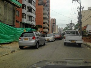 Diariamente la misma situación en la carrera 40 entre calles 46 y 48.