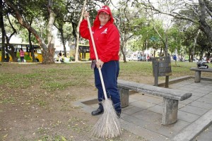 Gladys Ardila, parquera de Coomeva y Los Olivos.