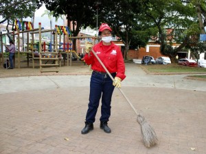 Yolanda Rojas Díaz, parquera del parque de Conucos.