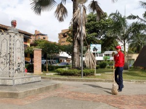 Gyana Paola Perilla Urrego, parquera de Las Palmas.