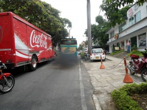 “Este es solo un ejemplo de los muchos que vemos en las calles de Bucaramanga”, dijo el ciudadano que envió la foto.    - Suministrada Vicente Torres / GENTE DE CABECERA