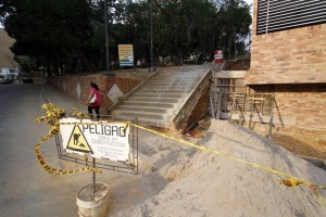 Los trabajos van desde la carrera 36, pasando por la carrera 38 y 38A hasta llegar al parque Los Sarrapios. - Nelsoon DNelson Díaz / GENTE DE CABECERA