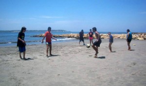 Estos son algunos de los niños que disfrutaron del viaje a la Costa Caribe en septiembre de 2012. - Suministrada / GENTE DE CABECERA