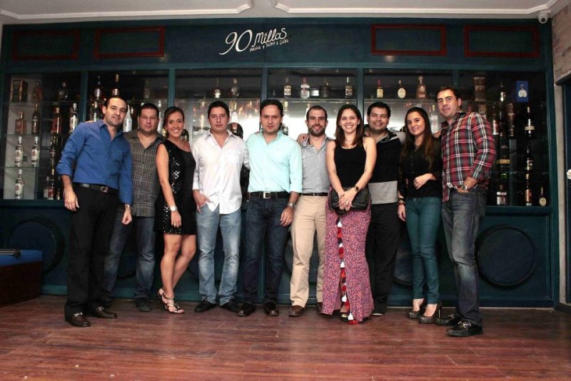 Juan Carlos Aicardi, Juan Pablo Liévano, María Angélica López, Camilo Maldonado, Erich Calderón, Pedro Ordóñez, Laura Bohórquez, Jorge Saavedra, Isabel Navas y Luis Roberto Ordóñez. - Mauricio Betancourt / GENTE DE CABECERA