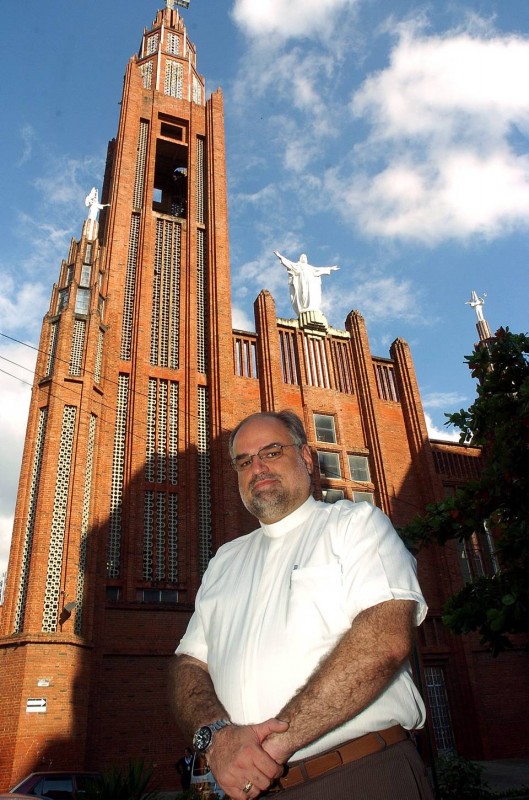 El Padre José Gabriel Gómez laboró como párroco del Sagrado Corazón de Jesús casi cuatro años