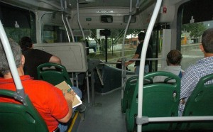 El usuario de Metrolínea pide más respeto por parte de los conductores. - Suministrada /GENTE DE CABECERA