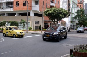 Esta es la esquina donde semalmente ocurre algún incidente de tránsito. - Jaime Del Río / GENTE DE CABECERA