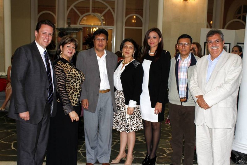 Óscar Becaría, Libia Sánchez, Jaime Gómez, Nubia Sierra, Paula Ramírez, Héctor Hoyos y Francisco Rodríguez. - Fotos Nelson Díaz / GENTE DE CABECERA