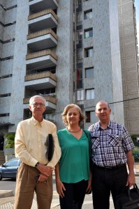 Tres los miembros del grupo Dignidad Ciudadana: Rigoberto Abello, Lucero Borrás y Carlos Slebi. - Didier Niño / GENTE DE CABECERA